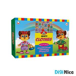 بازی فکری تی تویز مدل Magnetic Cloths 2 T Toys Magnetic Cloths2 Intellectual Game