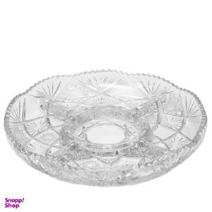 اردو خوری بلور کاوه مدل Larus Kaveh Crystal Larus Serving Dish