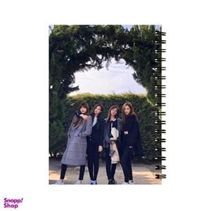دفتر طرح گروه بلک پینک کد D-978