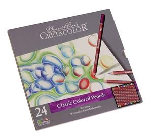 مداد رنگی 24 رنگ کرتاکالر مدل 27024 Cretacolor 27024 24 Colored Pencils