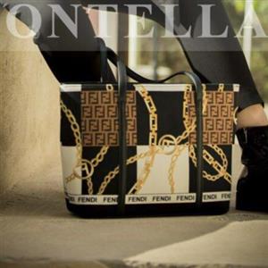 ست کیف و روسری یا شال فندی آجری مونتلا زنانه کد27