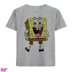 تی شرت آستین کوتاه پسرانه مدل باب اسفنجی F682