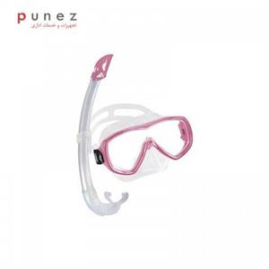 مجموعه ماسک و اسنورکل کرسی مدل Onda Mare Pink Cressi Onda Mare Pink Snorkeling Set