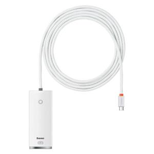 هاب 4 پورت usb3 باسئوس مدل Hub Lite Series -WKQX030501