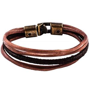 دستبند چرمی واته مدل C22 Vate C22 Leather Bracelet