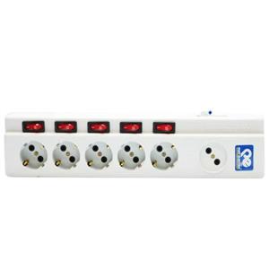 چند راهی برق پارت الکتریک مدل F-0644 Part Electric F-0644 Power Strip