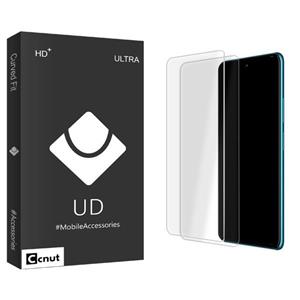 محافظ صفحه نمایش شیشه ای کوکونات مدل UDB Ultra MIX مناسب برای گوشی موبایل ال جی W41 Plus بسته دو عددی Coconut Screen Protector For LG Pack Of 2 