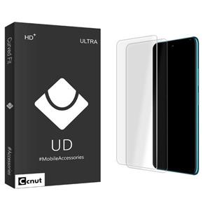 محافظ صفحه نمایش شیشه ای کوکونات مدل UDB Ultra MIX مناسب برای گوشی موبایل ال جی W41 بسته دو عددی Coconut Screen Protector For LG Pack Of 2 