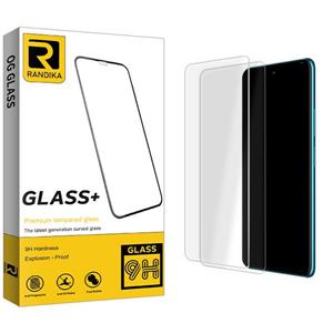 محافظ صفحه نمایش شیشه ای راندیکا مدل Randika Glass MIX مناسب برای گوشی موبایل شیائومی Redmi Note 11 Pro Plus بسته دو عددی Randika Randika Glass MIX Screen Protector For Xiaomi Redmi Note 11 Pro Plus Pack Of 2