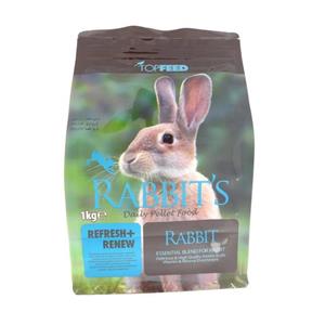 غذای خشک خرگوش تاپ فید مدل Daily Pellet وزن 1 کیلوگرم Topfeed Rabbit Dry Food Kg 