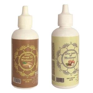روغن بدن مرهم یاب مدل شی باتر و بادام شیرین حجم 80 میلی لیتر مجموعه 2 عددی
