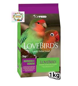 غذای طوطی برزیلی تاپ فید مدل Daily Pellet وزن 1 کیلوگرم Topfeed Daily Pellet Lovebird Food 1Kg