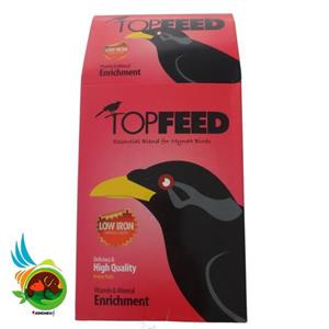 غذای خشک مرغ مینا تاپ فید مدل Essential Blend وزن 1 کیلوگرم Topfeed Essential Blend For Mynah Birds Dry Food 1Kg