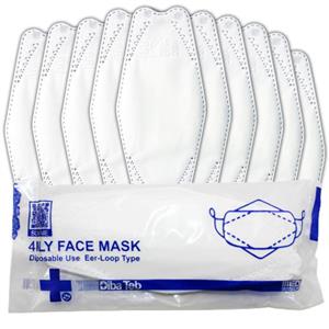 ماسک تنفسی دیباطب مدل کلاسیک ساده بسته 10 عددی 