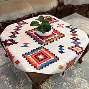 رومیزی مدل ترنج