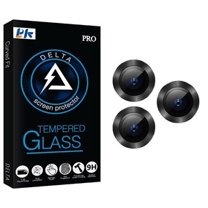 محافظ لنز دوربین پی کی مدل Delta Glass FLL مناسب برای گوشی موبایل اپل iPhone 13 ProMax