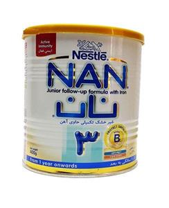 شیر خشک نان 3 نستله اوپتی پرو یک سال به بالا  400 گرم Nestle Nan 3 Milk Powder 400g
