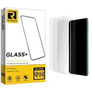 محافظ صفحه نمایش شیشه ای راندیکا مدل Randika Glass MIX3 مناسب برای گوشی موبایل موتورولا One Fusion بسته سه عددی Screen Protector For Motorola Pack Of 3 