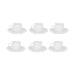 سرویس قهوه خوری 12 پارچه چینی زرین ایران سری ایتالیا اف درجه یک