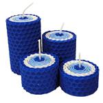 Cheshm Nazar Beeswax candles - package of 4