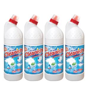 مایع سفید کننده کلینیش مدل Regular وزن 1000 گرم بسته 4 عددی