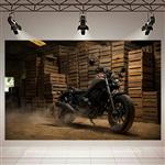 تابلو بوم طرح موتور مدل Honda Rebel 500 کد AR2186