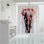 پرده حمام دلفین مدل Elephant سایز 180x200سانتی متر