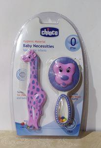 ست شانه و برس کودک چیکو مدل Animal کد 2022