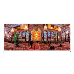 پرچم مدل حرم امام حسین کد 1124
