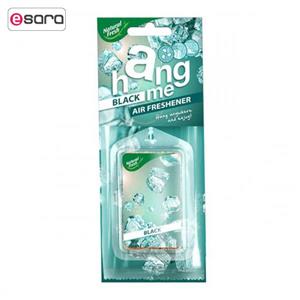 خوشبو کننده نچرال فرش مدل Hang Me Black Natural Fresh Hang Me Black Car Air Freshener