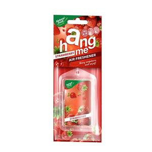 خوشبو کننده نچرال فرش مدل Hang Me Strawberry Natural Fresh Car Air Freshener 
