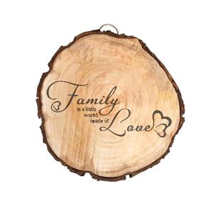 تابلو چوبی مدل تایپوگرافی