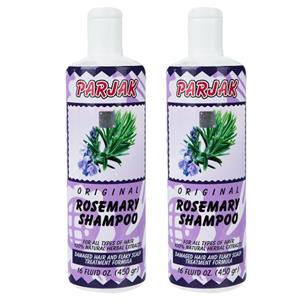 شامپو مو پرژک مدل Rosemary وزن 450 گرم بسته 2 عددی 