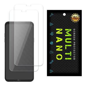 محافظ صفحه نمایش مولتی نانو مدل X-S2N مناسب برای گوشی موبایل ال جی Q6 Plus بسته 2 عددی Multi Nano X-S2N Screen Protector For LG Q6 Plus Pack of 2