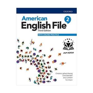 کتاب American English File 2 3rd اثر جمعی از نویسندگان انتشارات هرمز