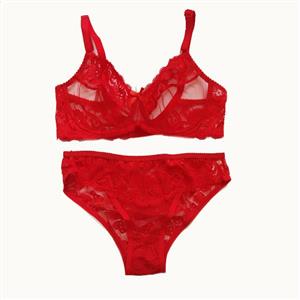 ست شورت و سوتین زنانه بی یو تی مدل آتیشی شیشه ای