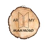 دیوار کوب چوبی مدل bts طرح محمود