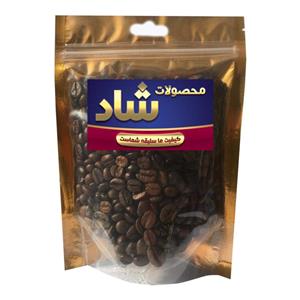 دانه قهوه سوپر کافئین ربوستا شاد - 500 گرم