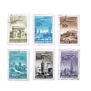 تمبر یادگاری مدل هواپیما تاریخی کد DS2389 مجموعه 6 عددی