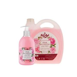 مایع دستشویی ملایم بوژنه مدل Pink Blossom مجموعه 2 عددی