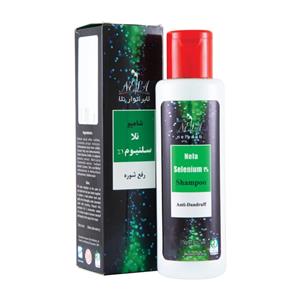 شامپو ضد شوره مو لابراتوار نلا مدل  سلنیوم 1 درصد  حجم 200  میلی لیتر