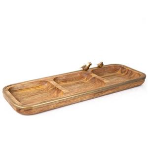 اردور خوری 3خانه گلد کیش مدل گنجشک کد GK829420 