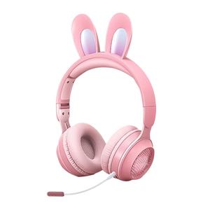 هدفون بلوتوثی مدل KE-01 طرح Rabbit Bluetooth Headphones 