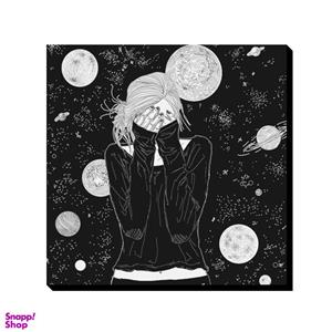 تابلو شاسی ترمه طراحان ایده مدل دخترک فضایی کد cfp1071