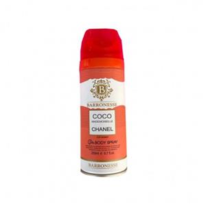 اسپری بدن زنانه بارونس مدل کوکوشنل حجم 250 میلی لیتر