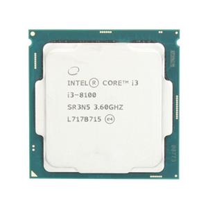 پردازنده اینتل Core i3-8100