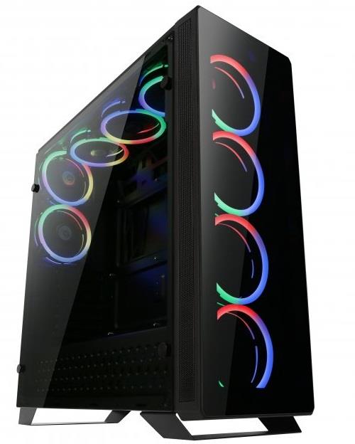 master tech t500 gaming computer case