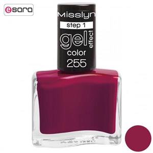 لاک ناخن میسلین سری Gel Effect شماره 225 Misslyn Gel Effect 225 Nail Polish