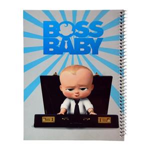 دفتر مشق 50 برگ خندالو طرح انیمیشن بچه رئیس The Boss Baby
