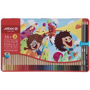 مداد رنگی 36 رنگ آریا مدل 3023 Arya 3023 36 Color Pencil